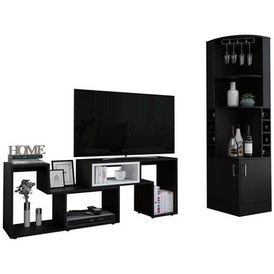 Combo bar + rack TV 40