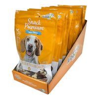 Snack perro huesitos de calcio envueltos en pato