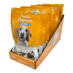 KIBOO PETS - Snack perro huesitos de calcio envueltos en pato
