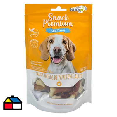 Imagen 2 del producto Snack perro huesitos de calcio envueltos en pato