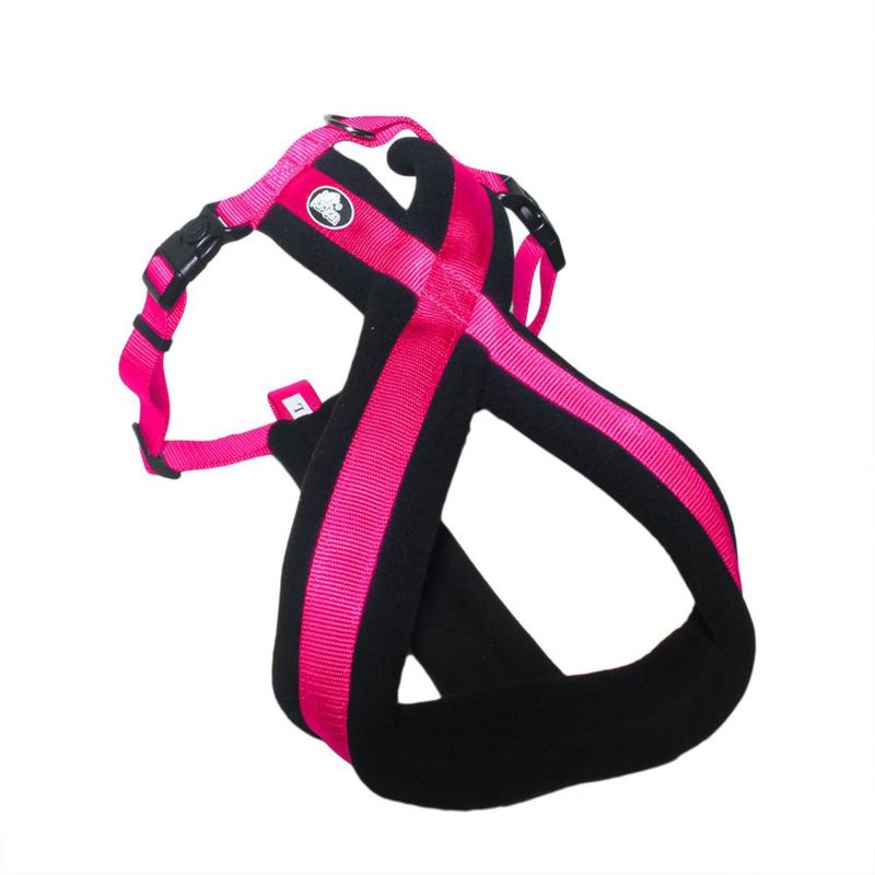 INNOVATE K - Arnés cruzado acolchado talla m fucsia