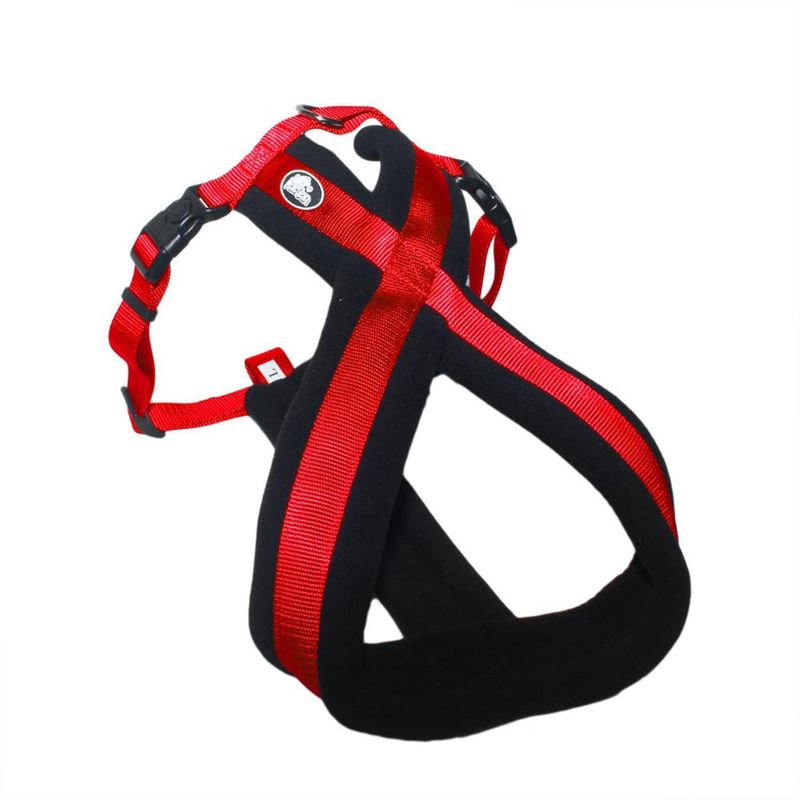 INNOVATE K - Arnés cruzado acolchado talla m rojo