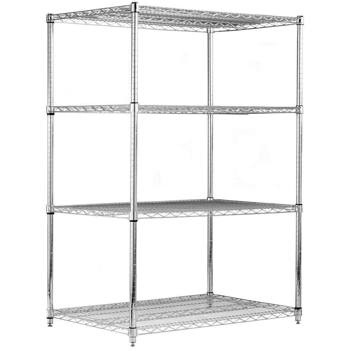 OLYMPIC - Estante 4 Nivel(es) 122x160x61 cm Plateado