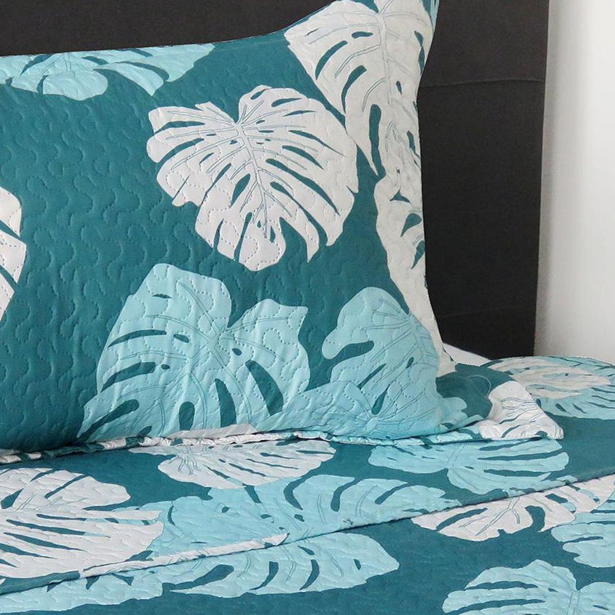 ILLUSIONS - Cubrecama Quilt King Verde 