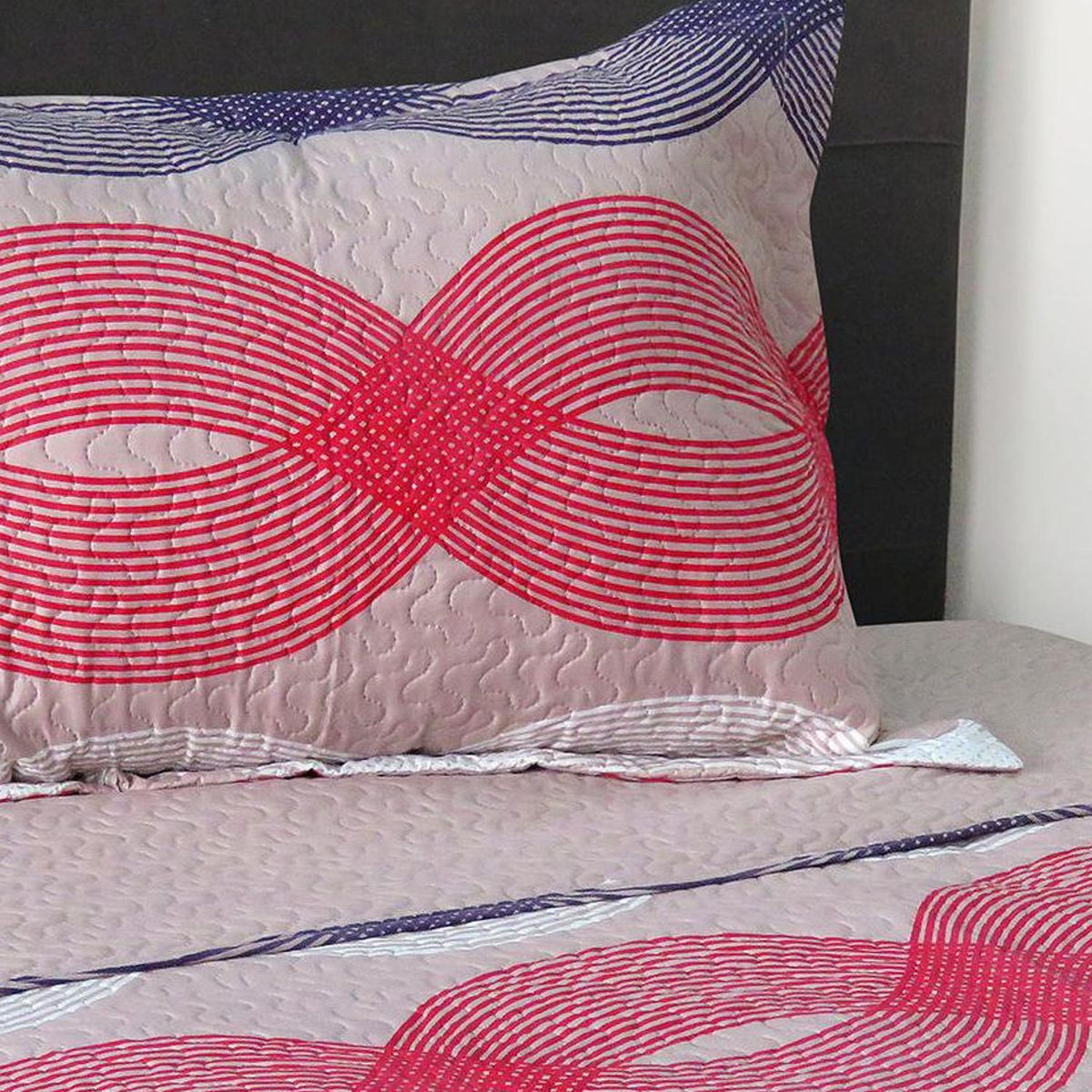 ILLUSIONS - Cubrecama Quilt 2 plazas Multicolor Multicolor 