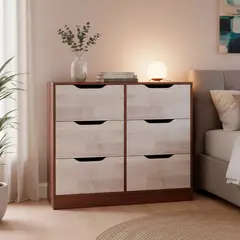 CIC - Cómoda 6 Cajón(es) LEGNO 100x85x45 cm Legno