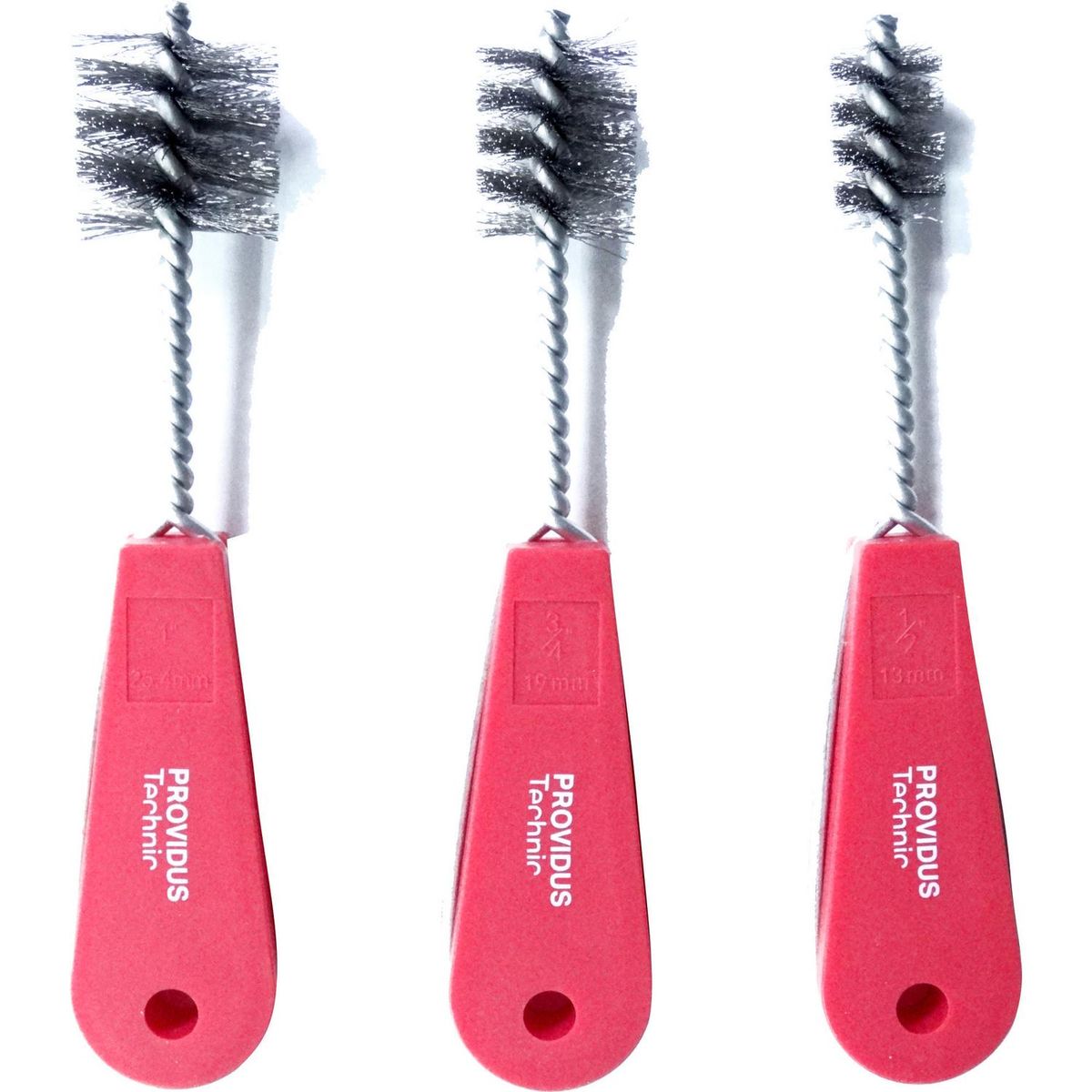 PROVIDUS - Set 3 escobilla para cañeria interior