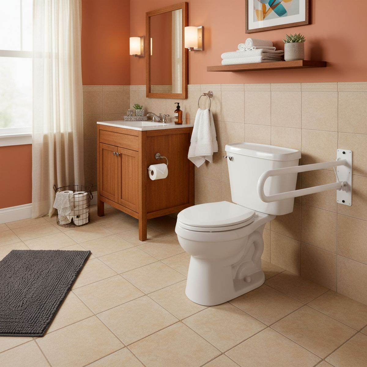 SENSI DACQUA - Barra abatible Blanco