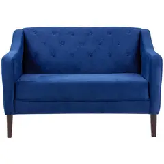 HOMY - Sofá 2 cuerpos NAPOLES 120x81x75 cm Azul