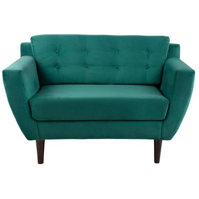 Sof 2 cuerpos 120x75x75 cm verde
