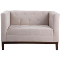 Sofá 2 cuerpos SEVILLA 120x77x75 cm Beige