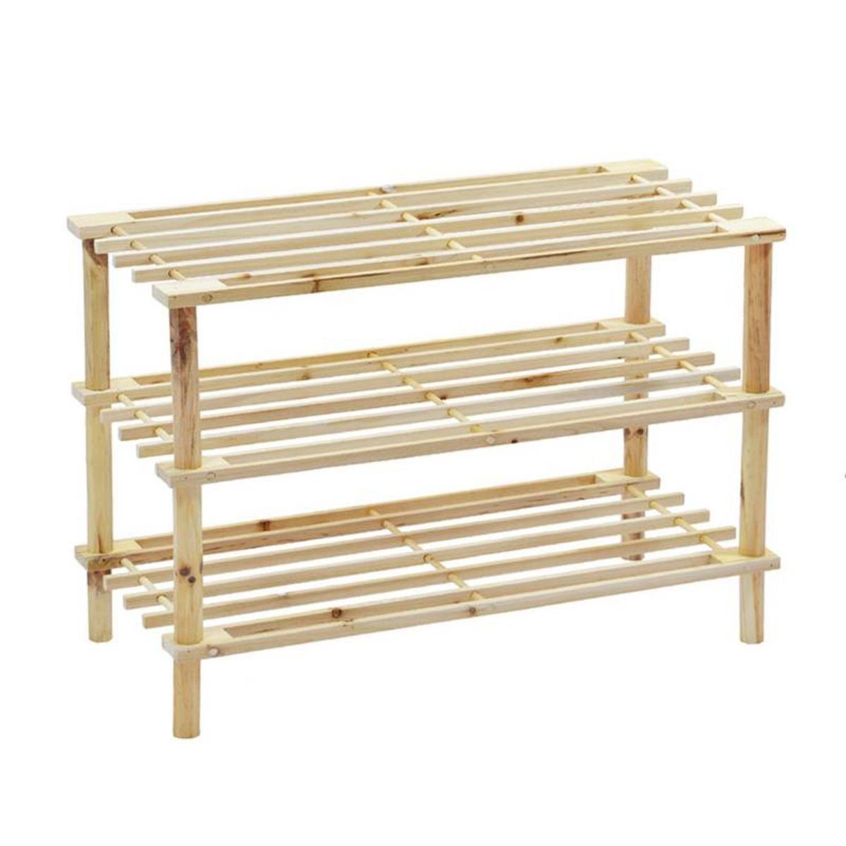 IMPORTADORA USA - Organizador de Zapatos 63x48x27 cm Cafe Claro