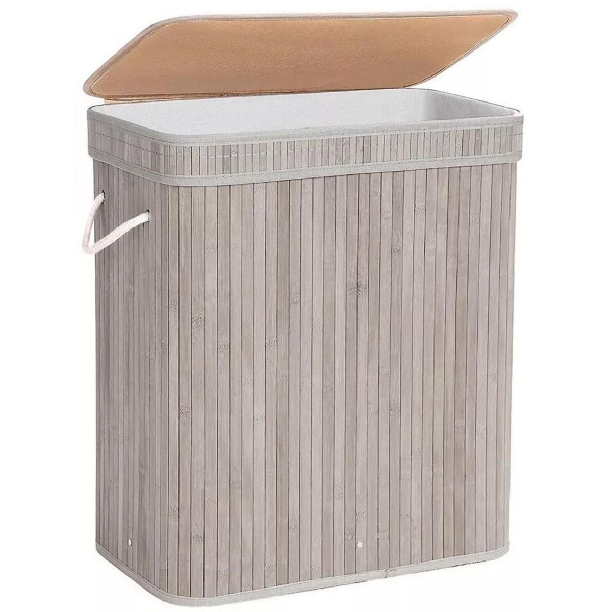 IMPORTADORA USA - Canasto para Ropa 46x55x45 cm 100 l Biege