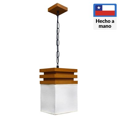 Lmpara colgante everest madera 1 luz E27
