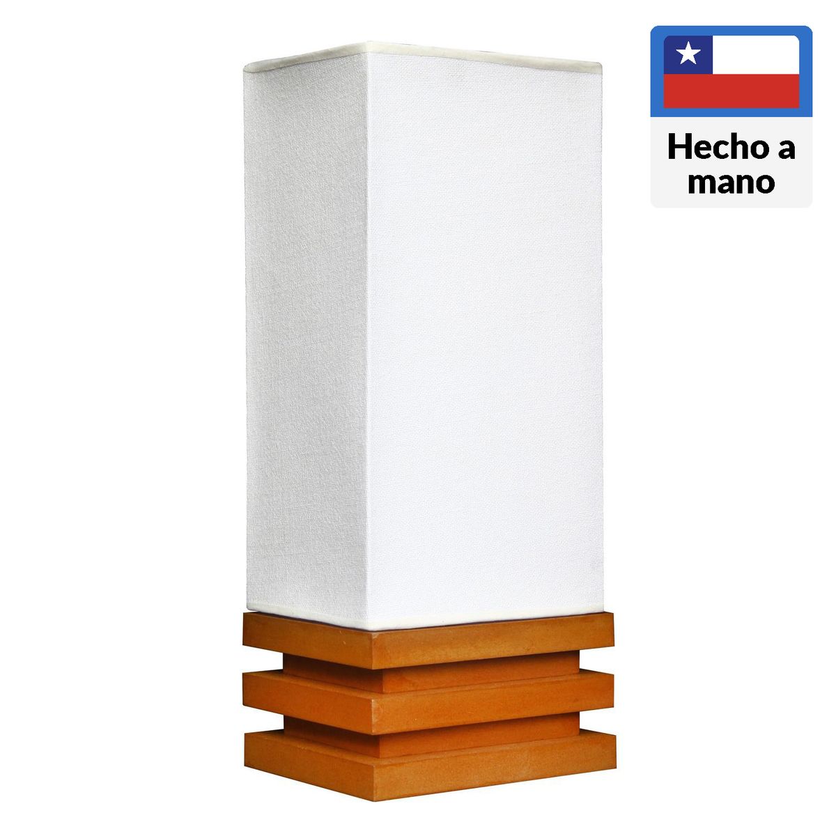 CAROLD STEVENS - Lámpara Velador Everest Café 16x38 cm