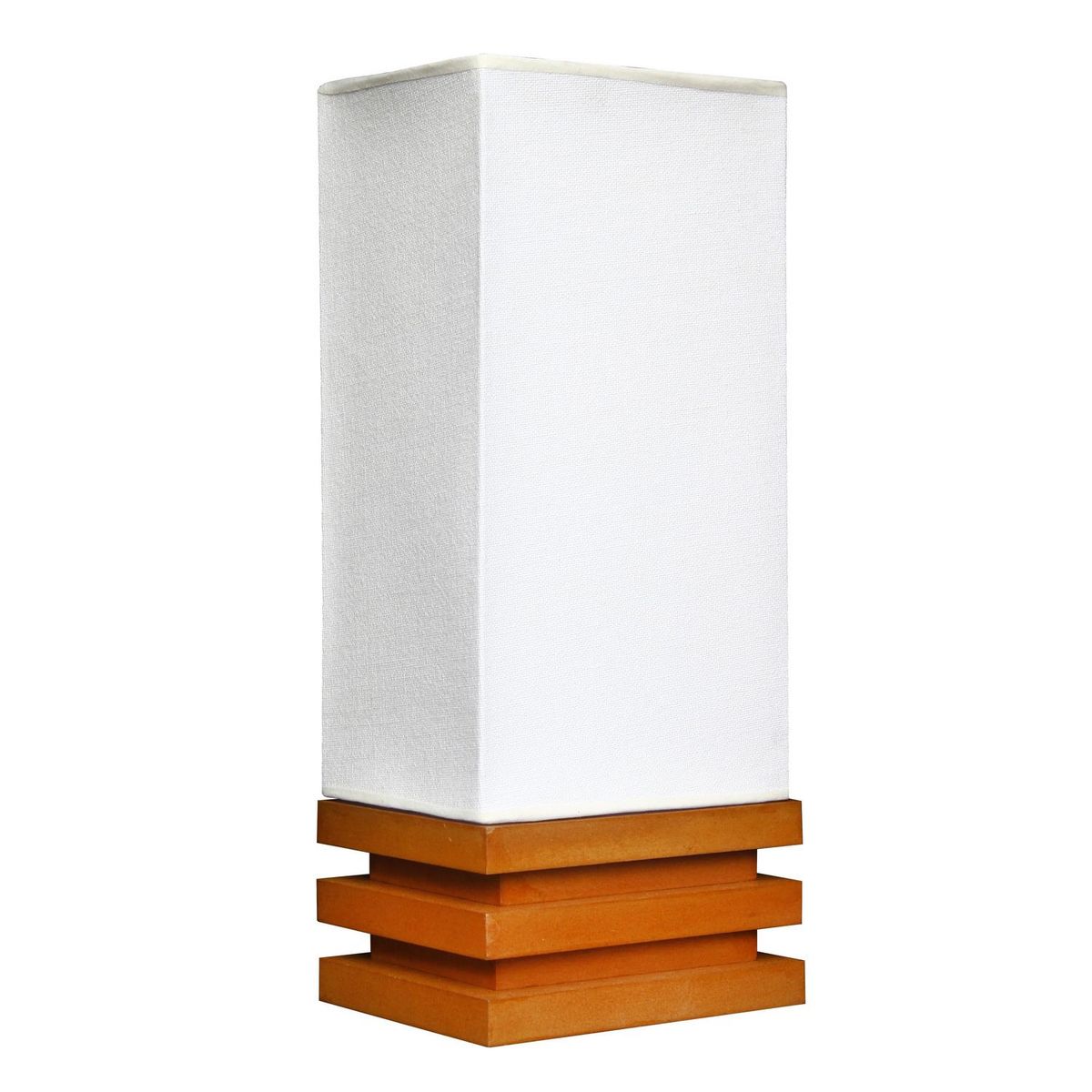 CAROLD STEVENS - Lámpara Velador Everest Café 16x38 cm