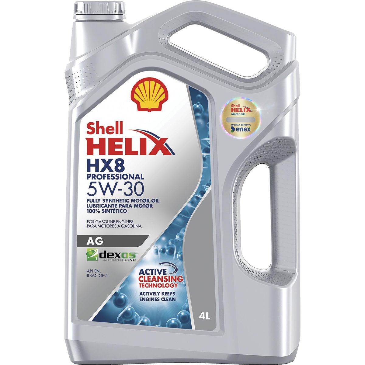 SHELL - Aceite Motor Shell Helix Hx8 5w-30 4 Litros Bencinero