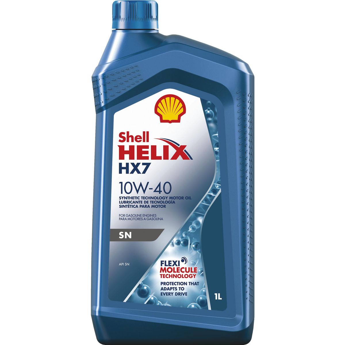 SHELL - Aceite Motor Shell Helix Hx7 10w-40 Bencinero 1 Litro