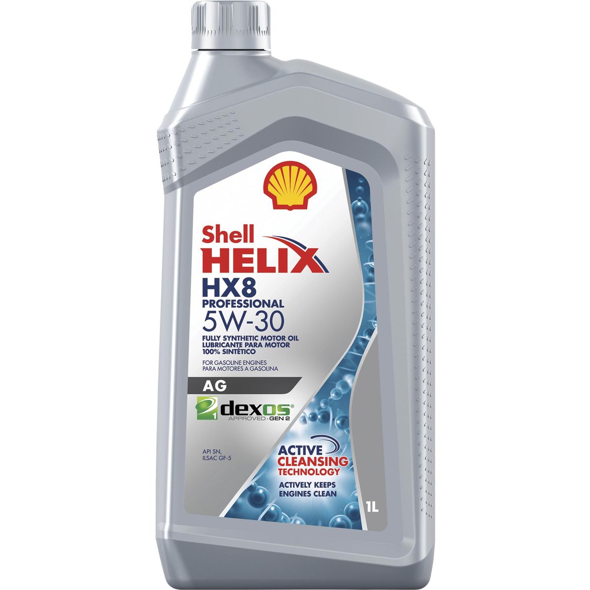 SHELL - Aceite de Motor Shell Helix Hx8 5w-30 1 Litro Bencinero
