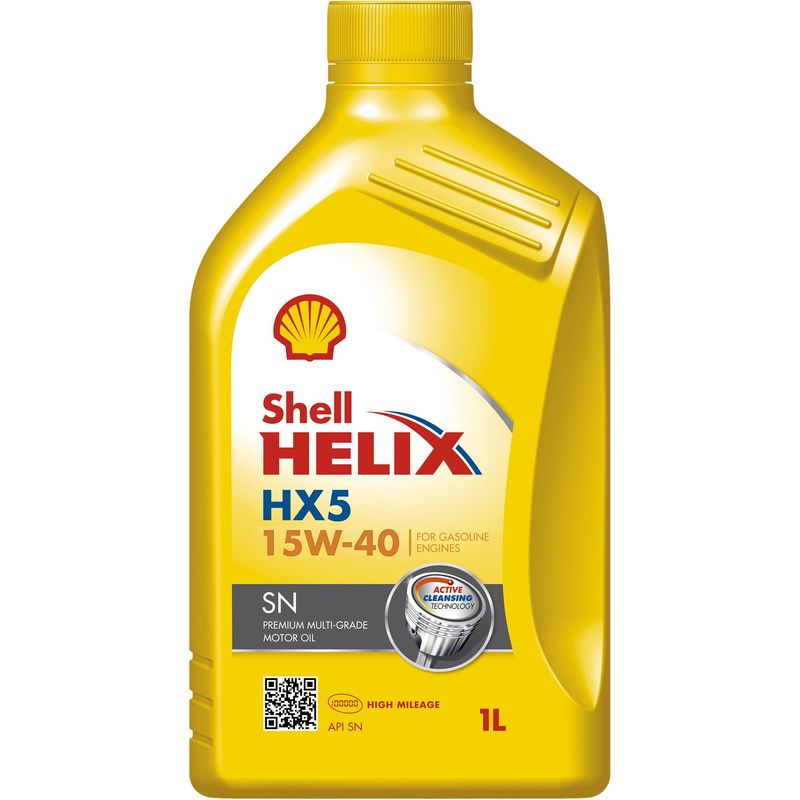 SHELL - Aceite de motor 15w40 1l