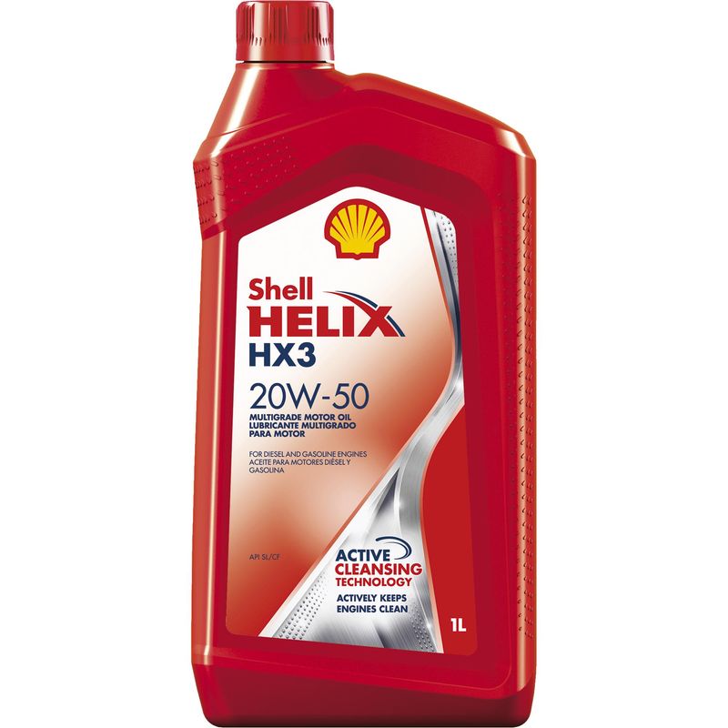 SHELL - Aceite de motor 20w50 1l