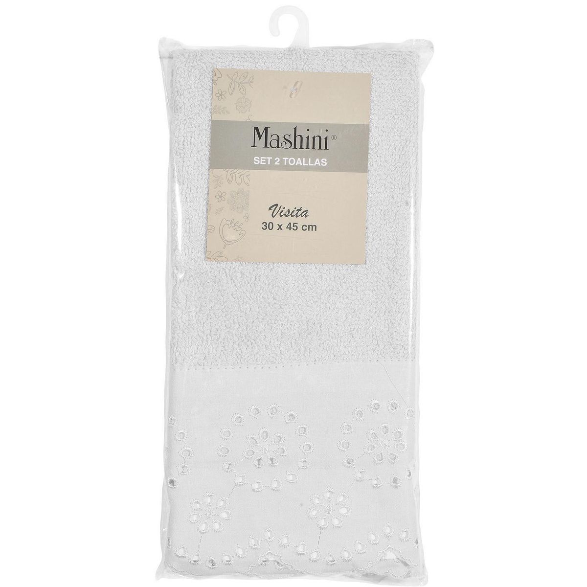 MASHINI - Set de Toallas 400 gr 30x45 cm