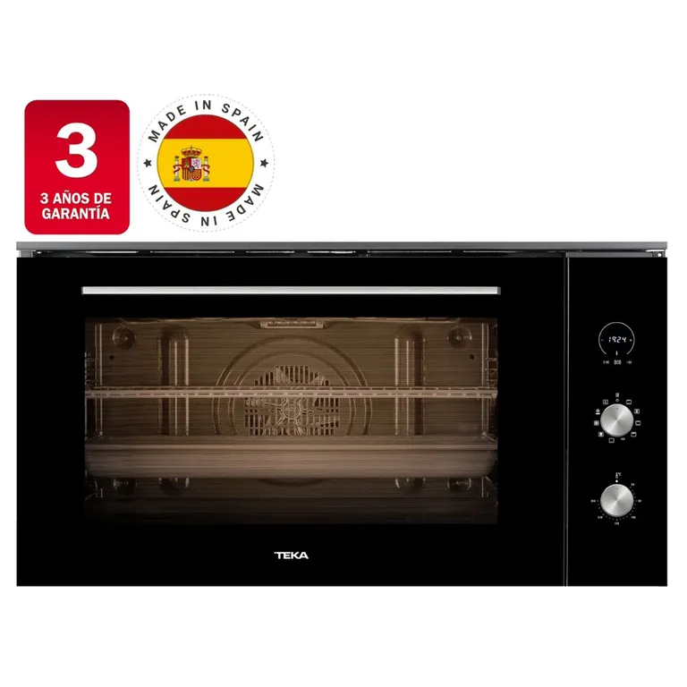 Horno Eléctrico Empotrado 91 Litros Negro HLF-9400 BK FL