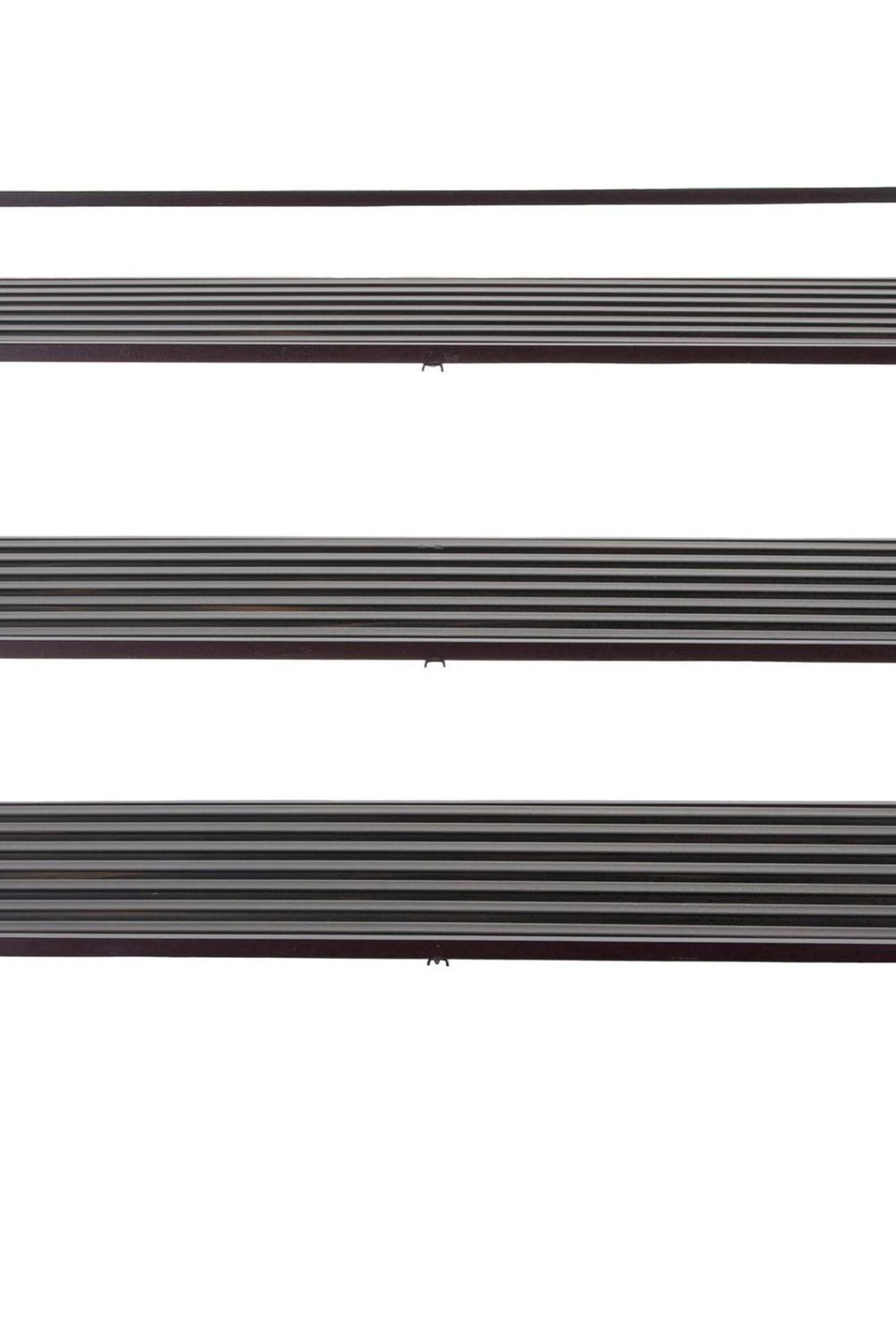 JUST HOME COLLECTION - Zapatera Metal 3 Nivel(es) 67.3x48.6x30.9 cm Café