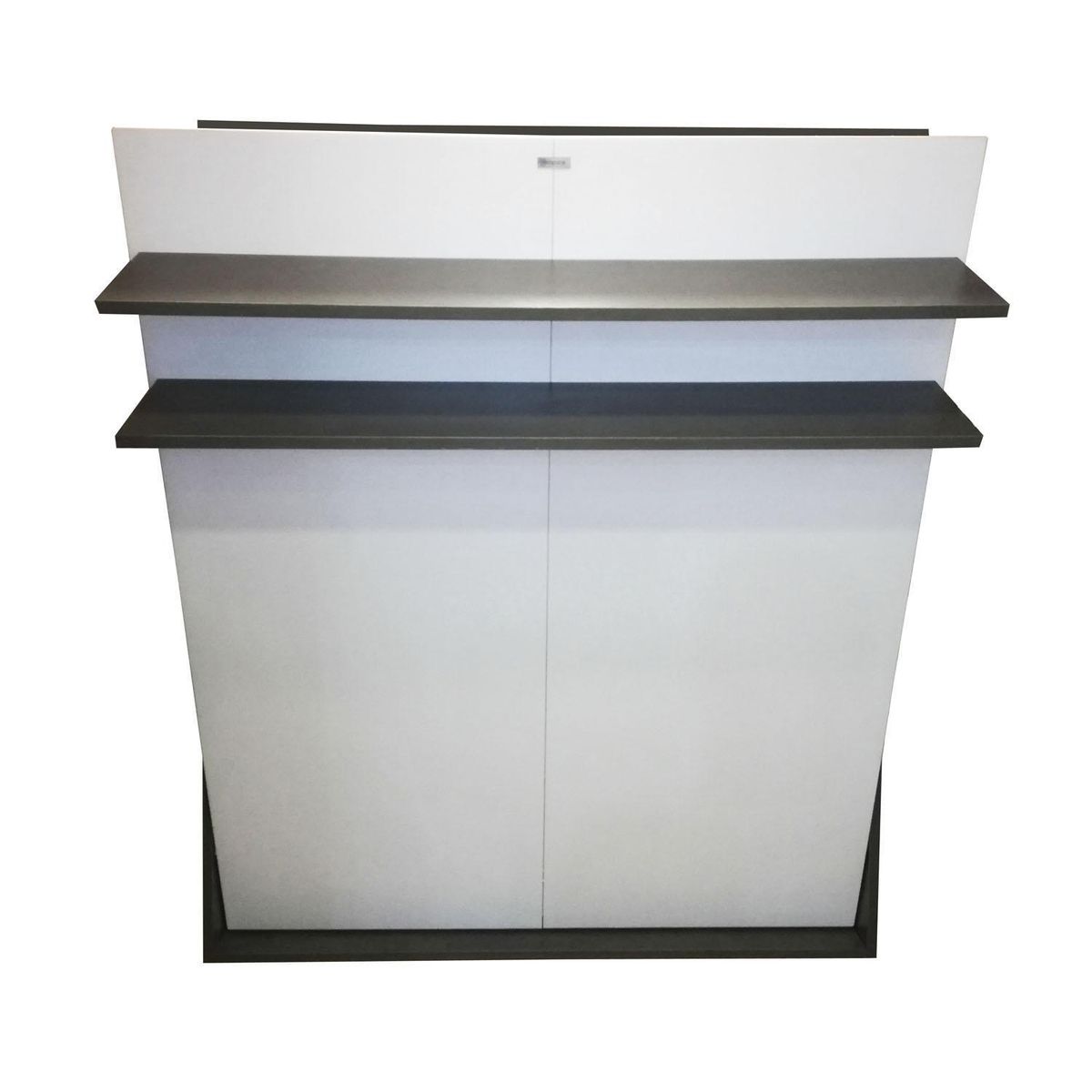 MOSPACE - Cama Abatible 2 plazas Europea Vertical Loft Blanco