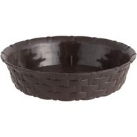 Plato Redondo Macetero Ratán 18 Cm Jardín Hogar