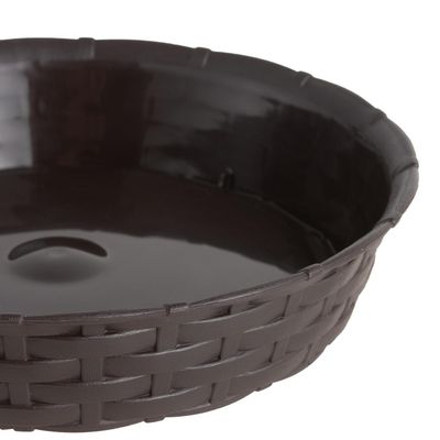 Imagen 2 del producto Plato Redondo Para Macetero Ratan 25 Cm Jardín