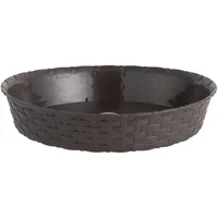 Plato Redondo Para Macetero Ratan 33 Cm