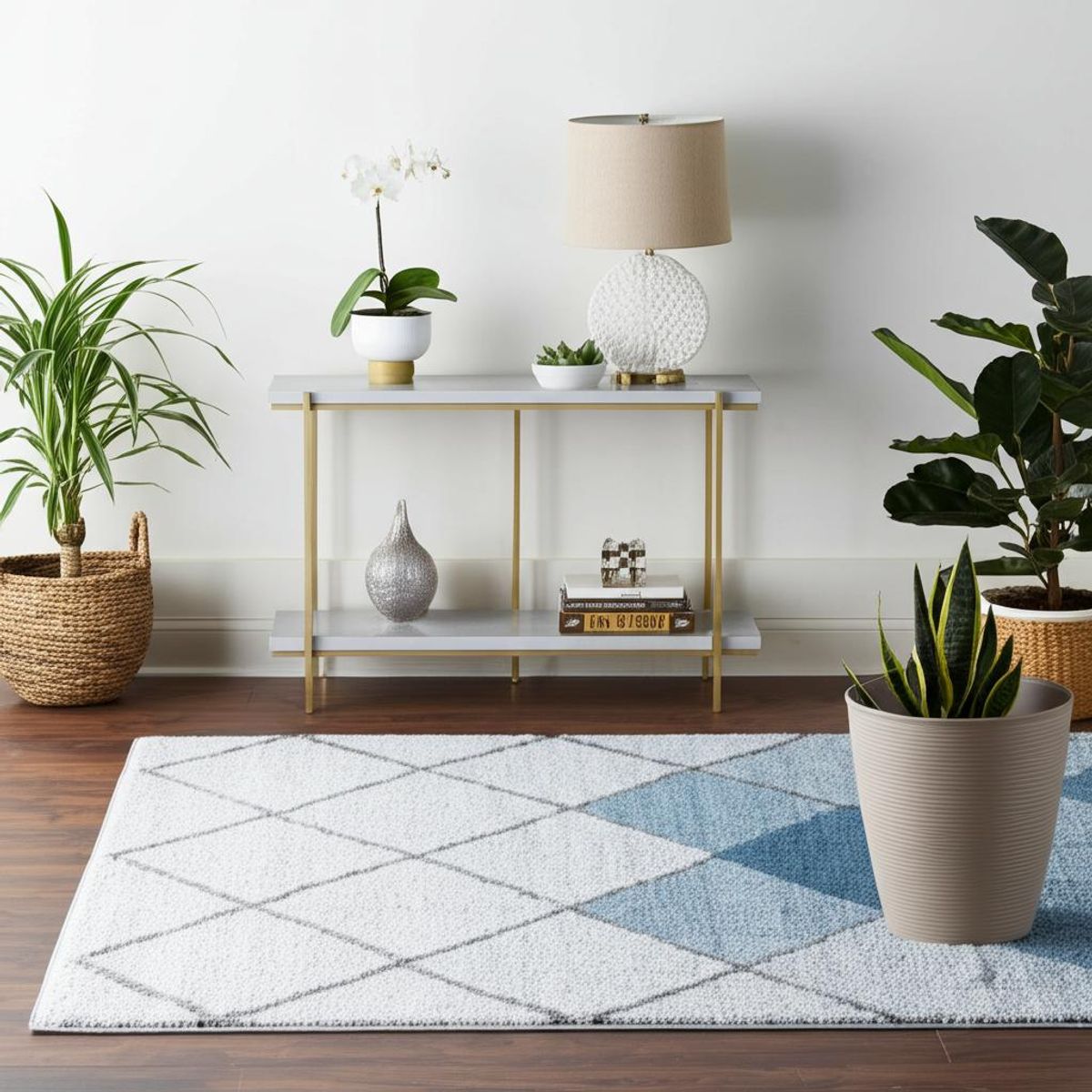 REYPLAST - Macetero Redondo de Plástico 32x30 cm Taupe