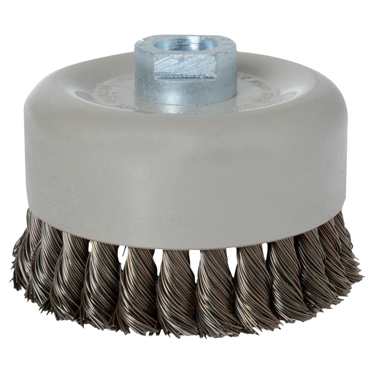 HELA - Grata copa para esmeril 4" acero