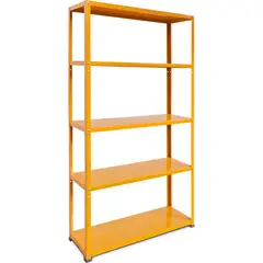 JUST HOME COLLECTION - Estante Metal 5 Nivel(es) 90x172x30 cm Mango