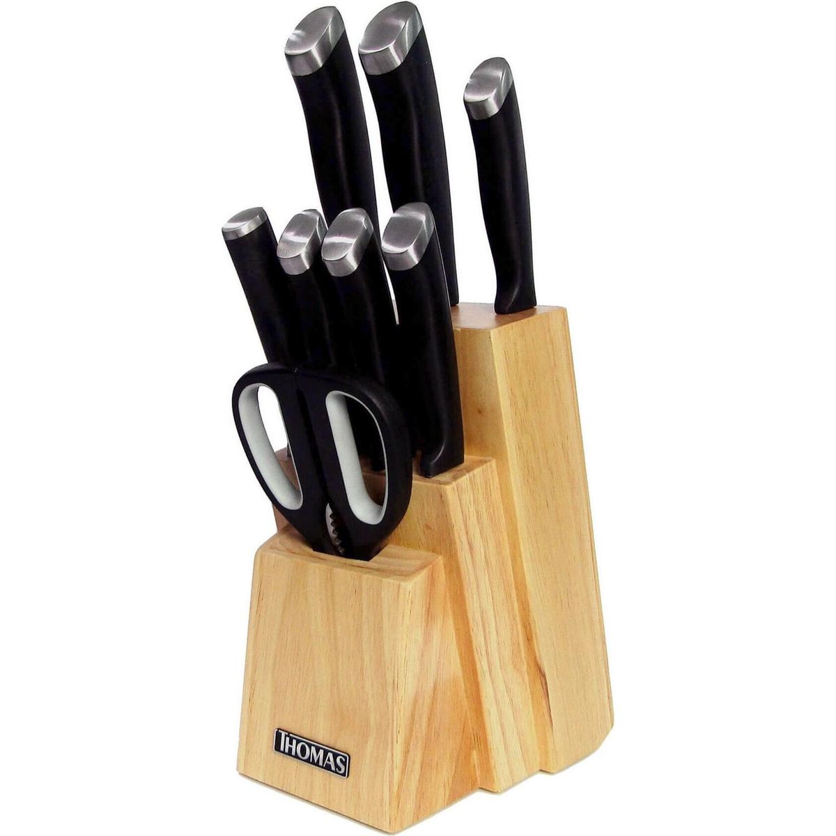 THOMAS - Taco para Cuchillos Thomas 9 Piezas con Soporte