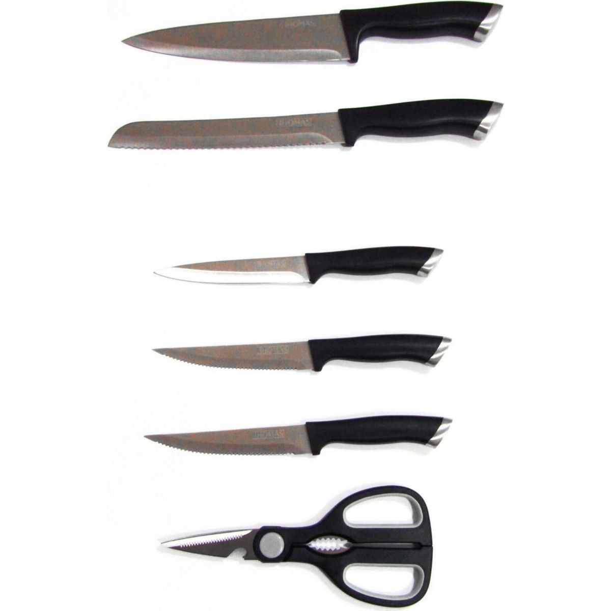 THOMAS - Taco para Cuchillos Thomas 9 Piezas con Soporte