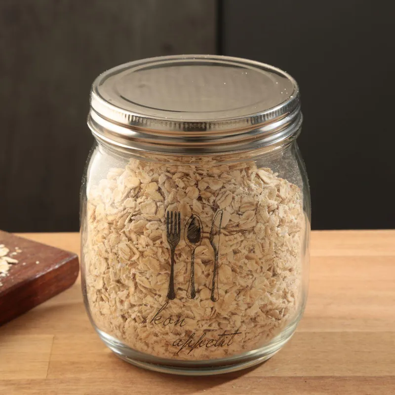 JUST HOME COLLECTION - Frasco con Frases Vidrio 650 ml