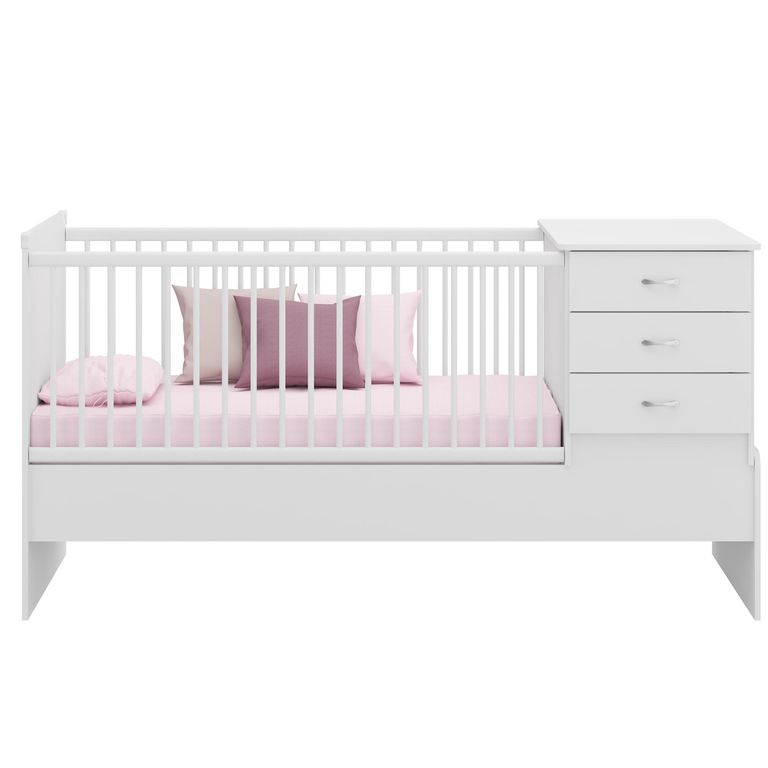 Cuna 193x101x101 cm blanca