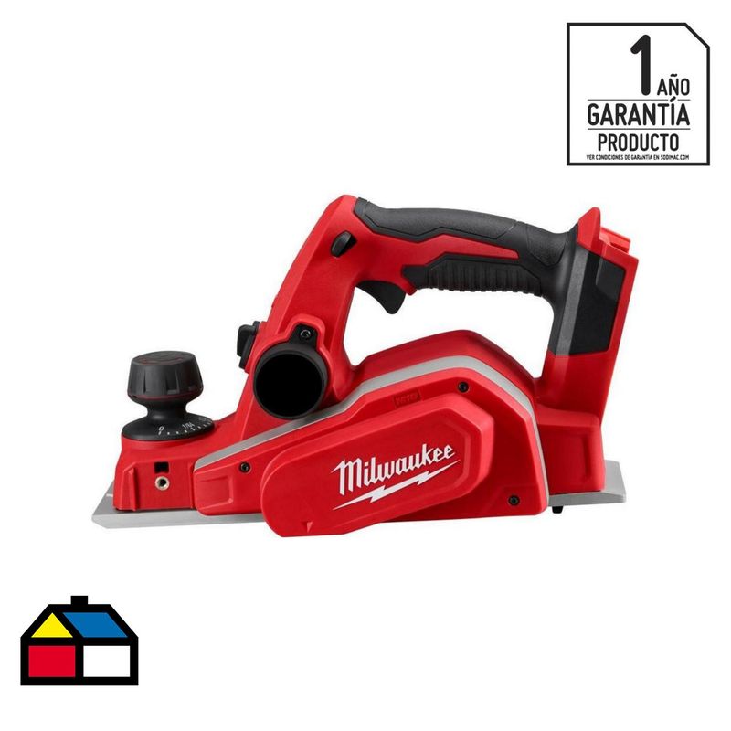 MILWAUKEE - Cepillo inalámbrico 18V sin batería