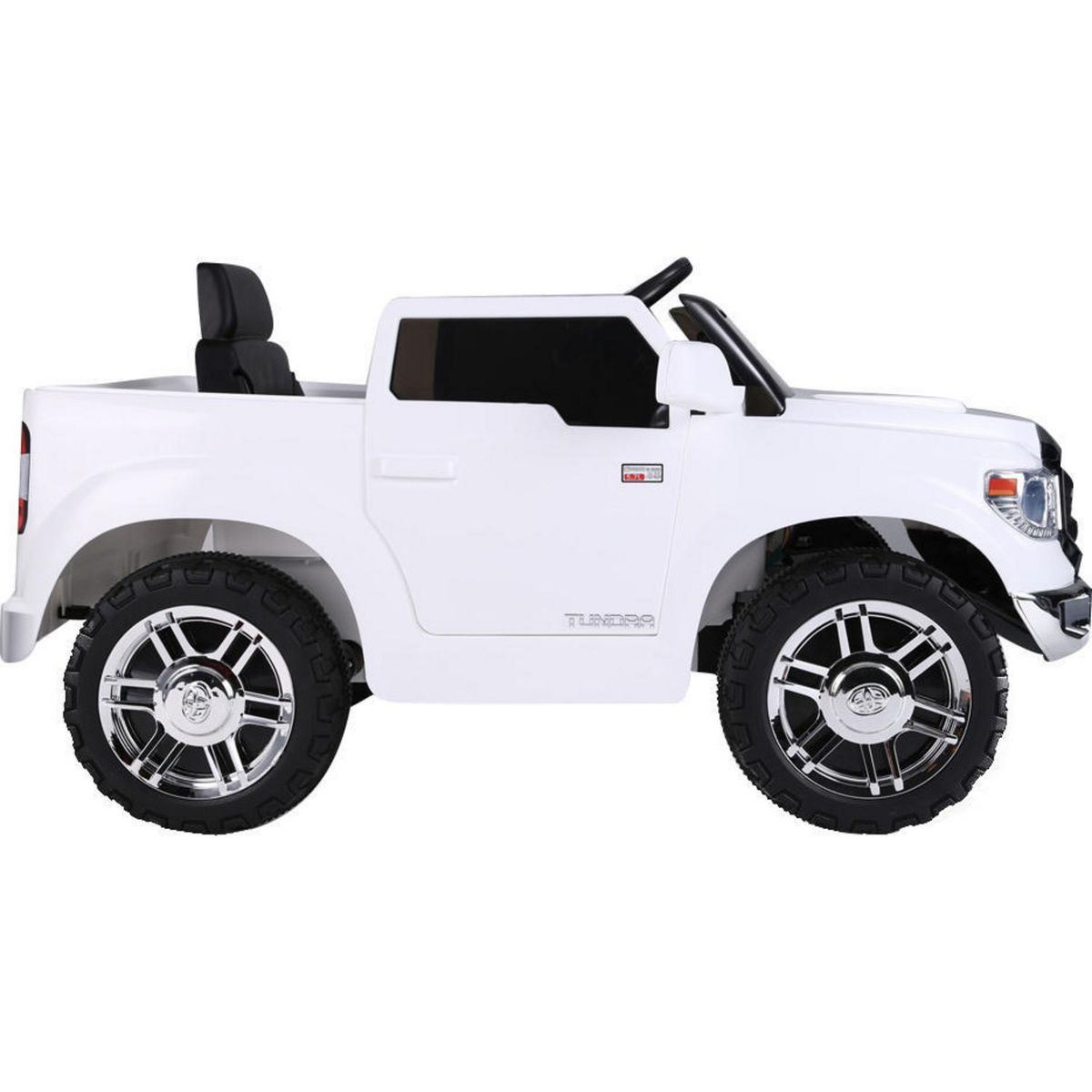 KIDSCOOL - Camioneta Tundra blanca batería 12V licencia Toyota