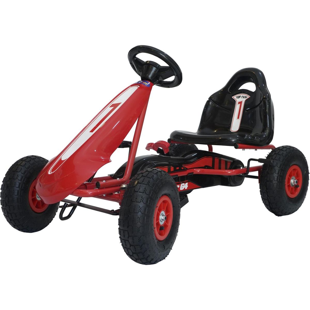 KIDSCOOL - Go Kart a Pedales Rojo Desde 3 años