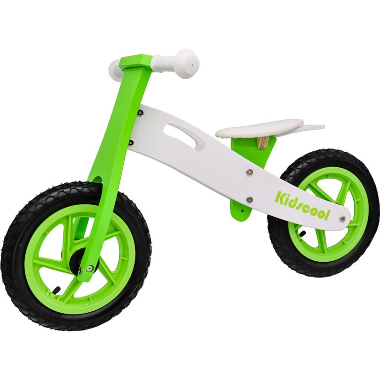 KIDSCOOL Bicicleta madera verde Riders aro 12