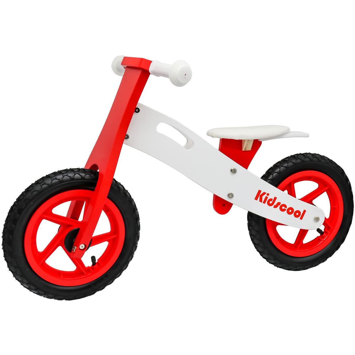 KIDSCOOL - Bicicleta madera rojo Riders aro 12