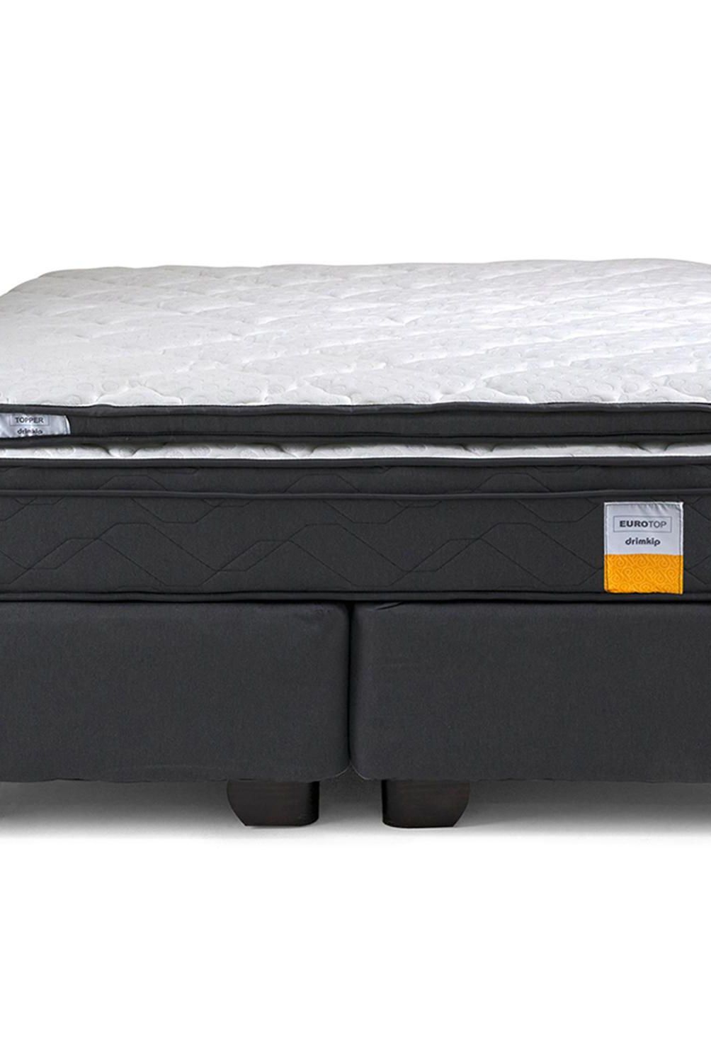 DRIMKIP - Cama Americana Eurotop Full BD 137x190 cm + Topper