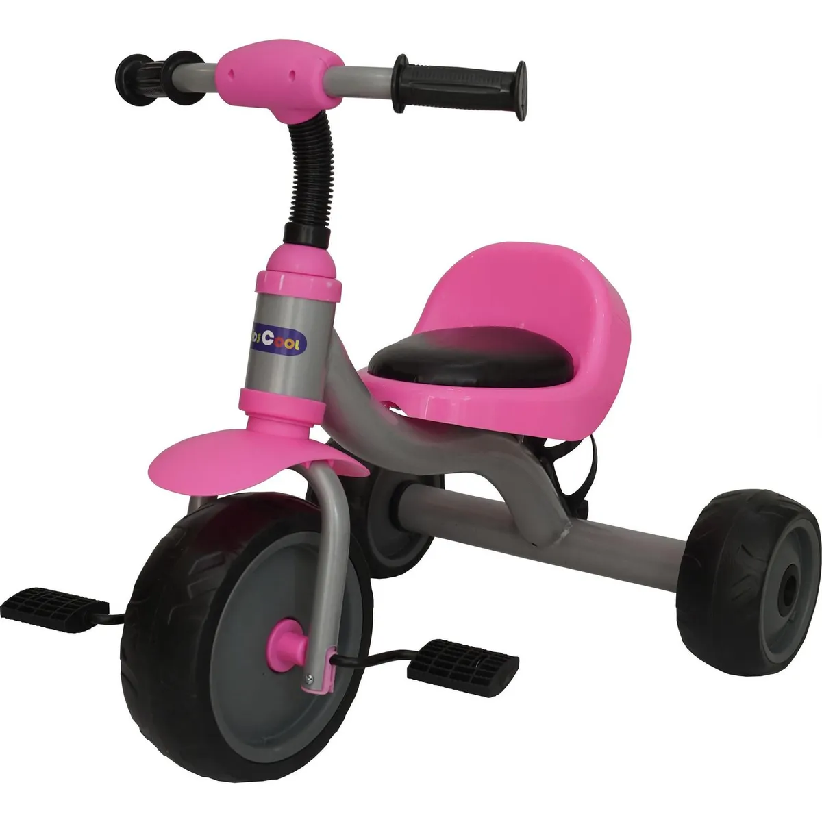 KIDSCOOL - Triciclo Junior Rosado Desde 2 años