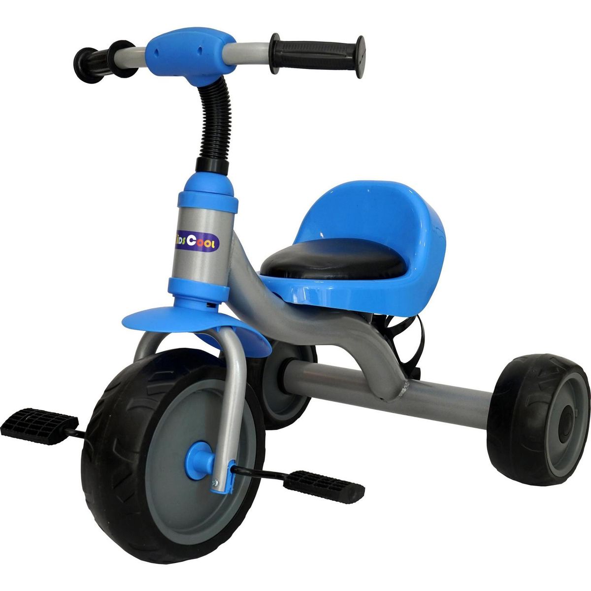 KIDSCOOL - Triciclo Infantil Junior Azul Desde 2 años