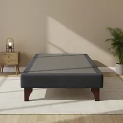 DRIMKIP - Base de Cama Europea 1.5 plazas Gris