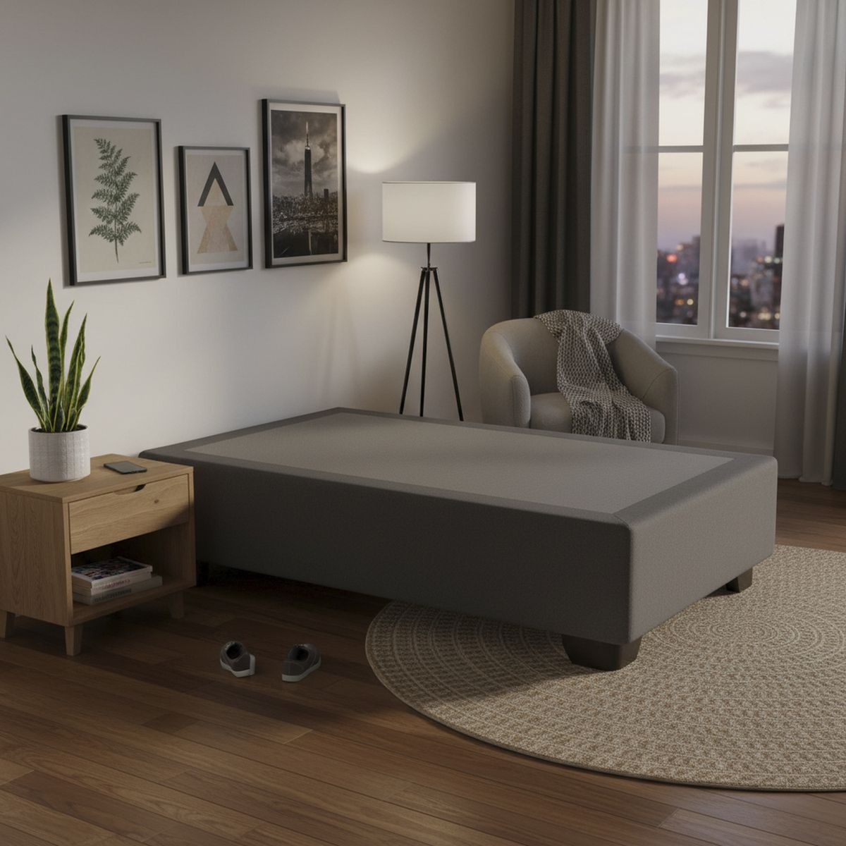 DRIMKIP - Base de Cama Americana 1 Plaza