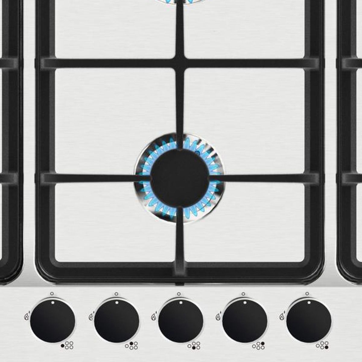 URSUS TROTTER - Encimera Gas Natural 5 Platos Inox UT PRIME GLT-5 GN